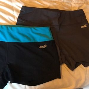 Pack of 2 Avia spandex shorts